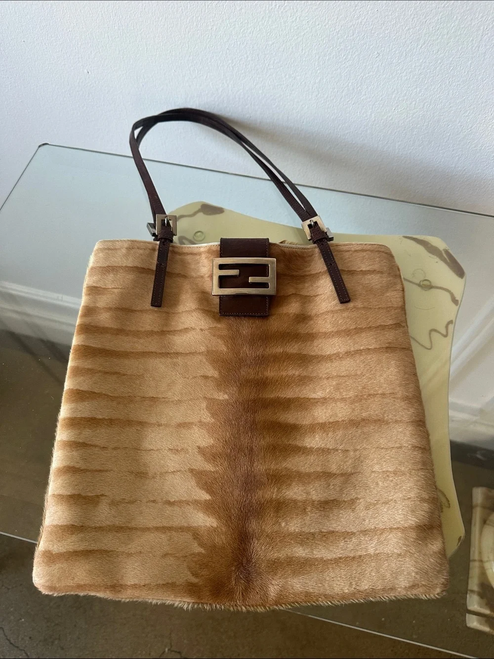 fendi calf hair bag - Picture 1 of 9